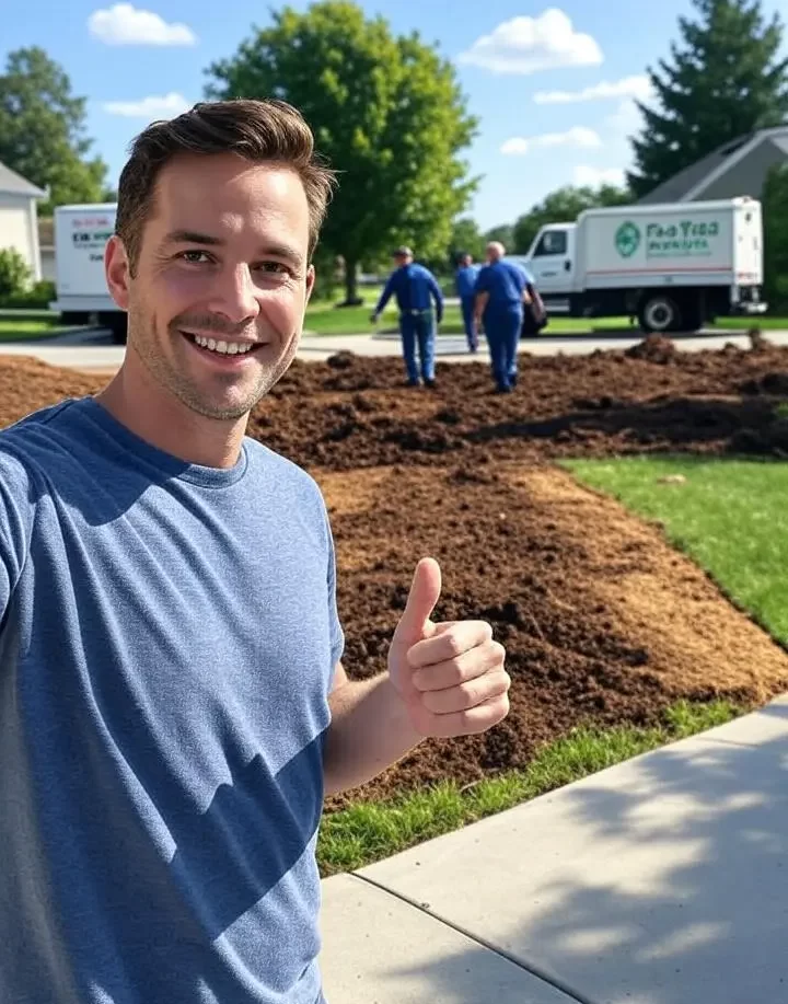 James K. Smiling After Tree Service